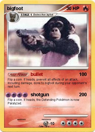 Pokemon bigfoot