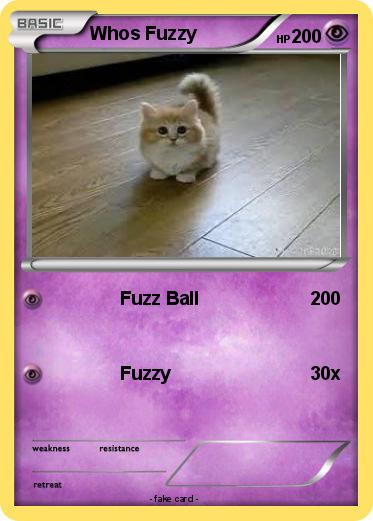 Pokemon Whos Fuzzy