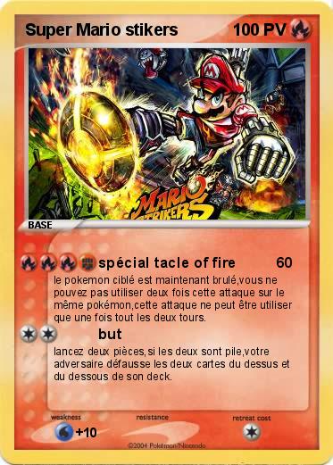 Pokemon Super Mario stikers