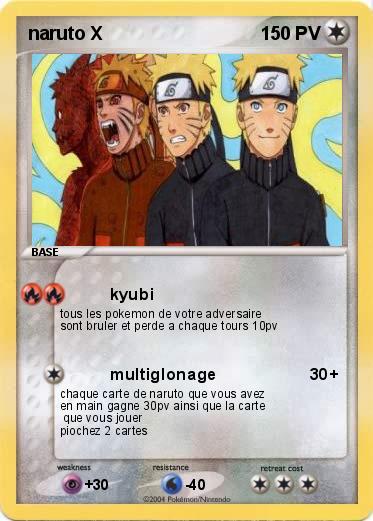 Pokemon naruto X