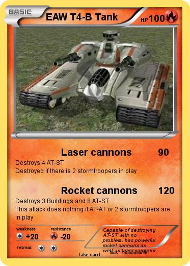 Pokemon EAW T4-B Tank