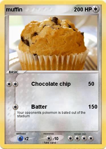 Pokemon muffin