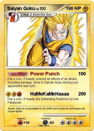 Pokemon Saiyan Goku