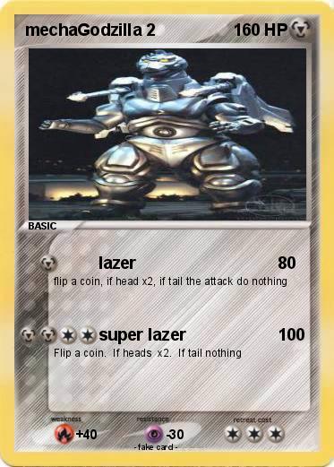 Pokemon mechaGodzilla 2