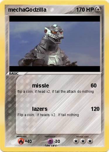 Pokemon mechaGodzilla