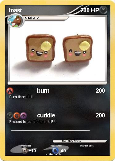 Pokemon toast