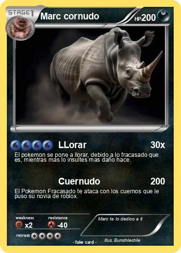 Pokemon Marc cornudo