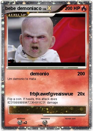 Pokemon bebe demoniaco