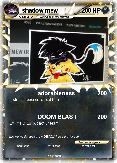 Pokemon shadow mew