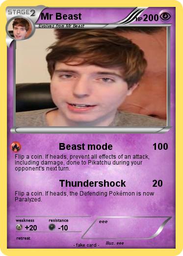 Pokemon Mr Beast