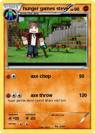 Pokemon hunger games steve