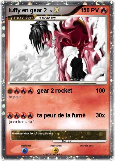 Pokemon luffy en gear 2