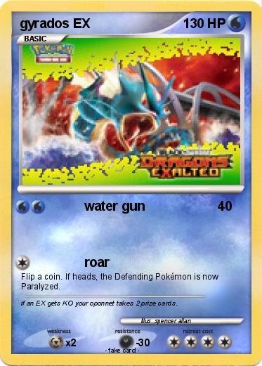 Pokemon gyrados EX