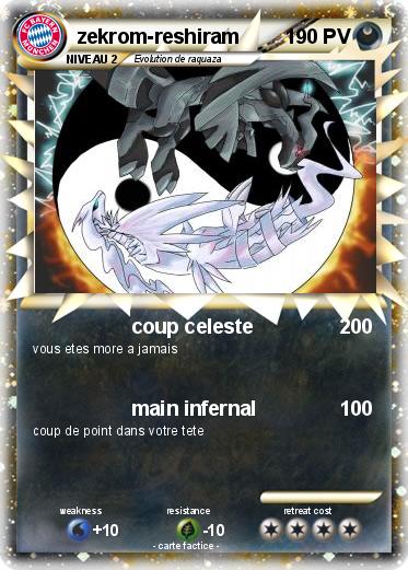 Pokemon zekrom-reshiram