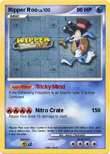 Pokemon Ripper Roo
