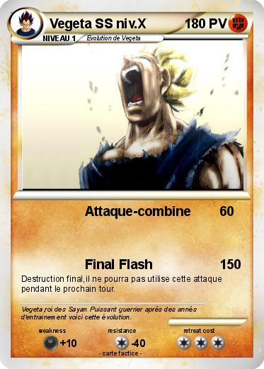Pokemon Vegeta SS niv.X