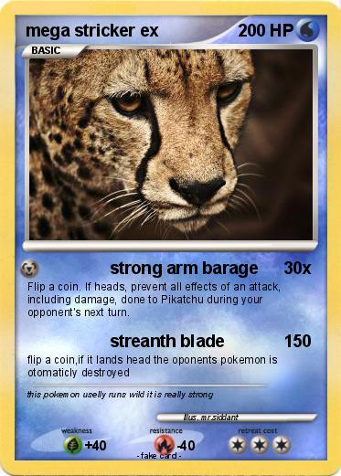 Pokemon mega stricker ex