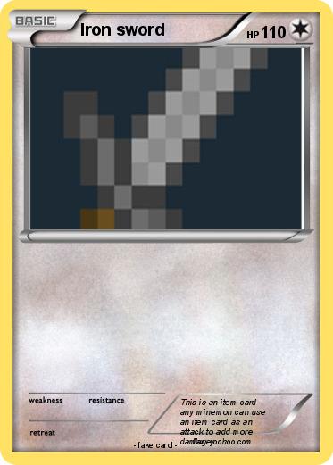 Pokemon Iron sword