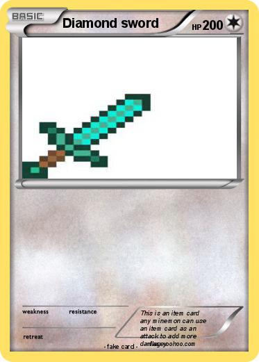 Pokemon Diamond sword