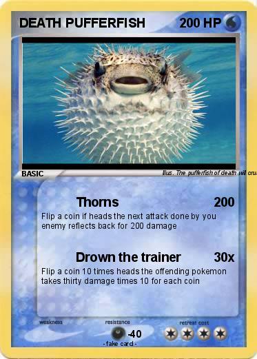 Pokemon DEATH PUFFERFISH
