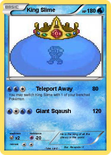 Pokemon King Slime
