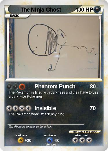 Pokemon The Ninja Ghost