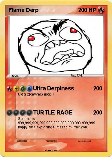 Pokemon Flame Derp