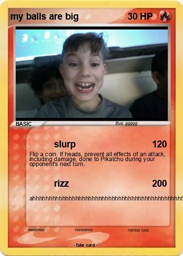 Pokemon my balls are big
