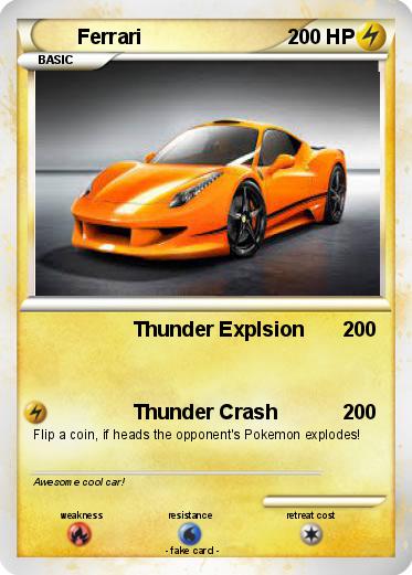 Pokemon Ferrari