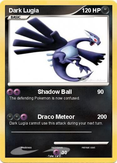 Pokemon Dark Lugia