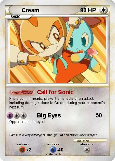 Pokemon Cream                                                                                    LV.X