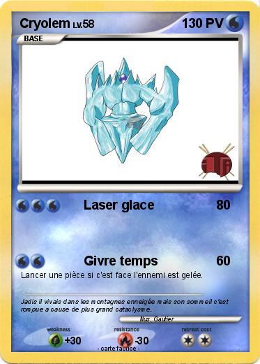 Pokemon Cryolem