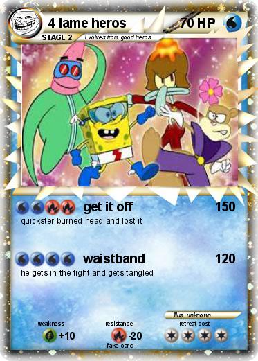 Pokemon 4 lame heros