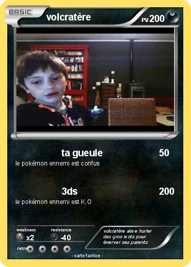 Pokemon volcratère