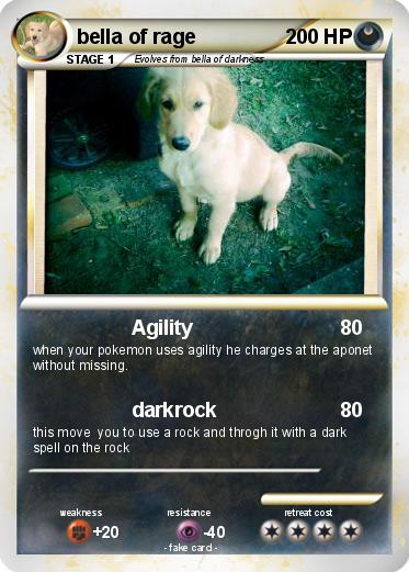 Pokemon bella of rage