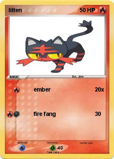 Pokemon litten