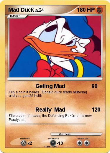Pokemon Mad Duck