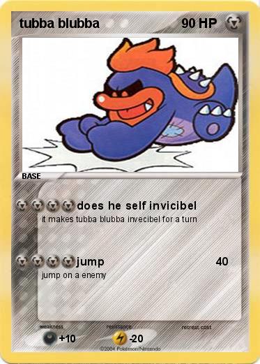 Pokemon tubba blubba 