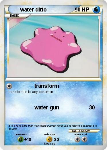 Pokemon water ditto