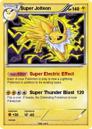 Pokemon Super Jolteon