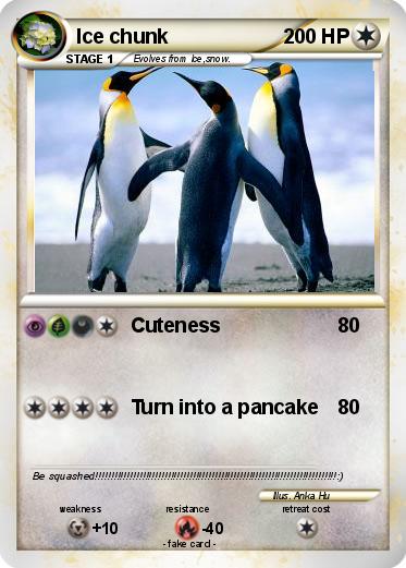 Pokemon Ice chunk