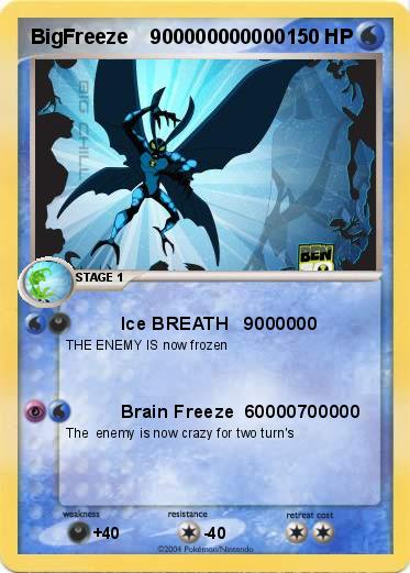 Pokemon BigFreeze    900000000000