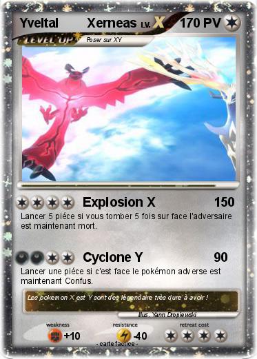 Pokemon Yveltal        Xerneas