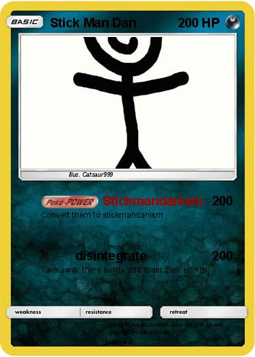 Pokemon Stick Man Dan