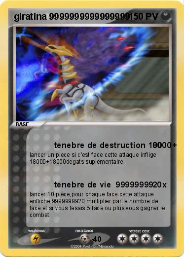 Pokemon giratina 9999999999999999