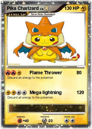 Pokemon Pika Charizard