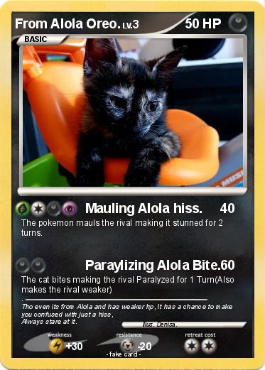 Pokemon From Alola Oreo.