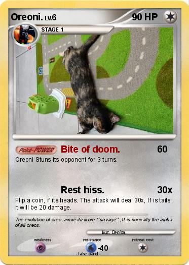 Pokemon Oreoni.