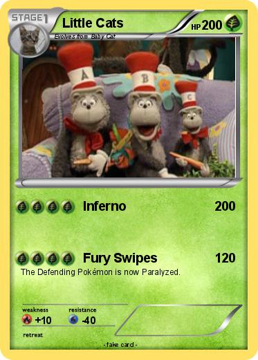 Pokemon Little Cats