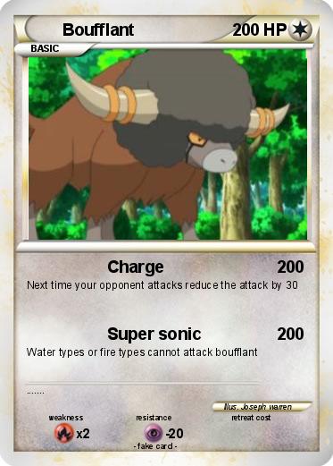 Pokemon Boufflant